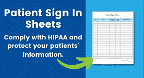 HIPAA Compliant Sign In Sheets
